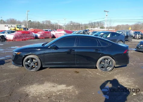 2024 Honda Accord Hybrid Sport-L из США, поврежденный, VIN 1HGCY2F70RA012034